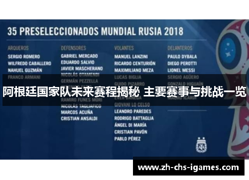 阿根廷国家队未来赛程揭秘 主要赛事与挑战一览
